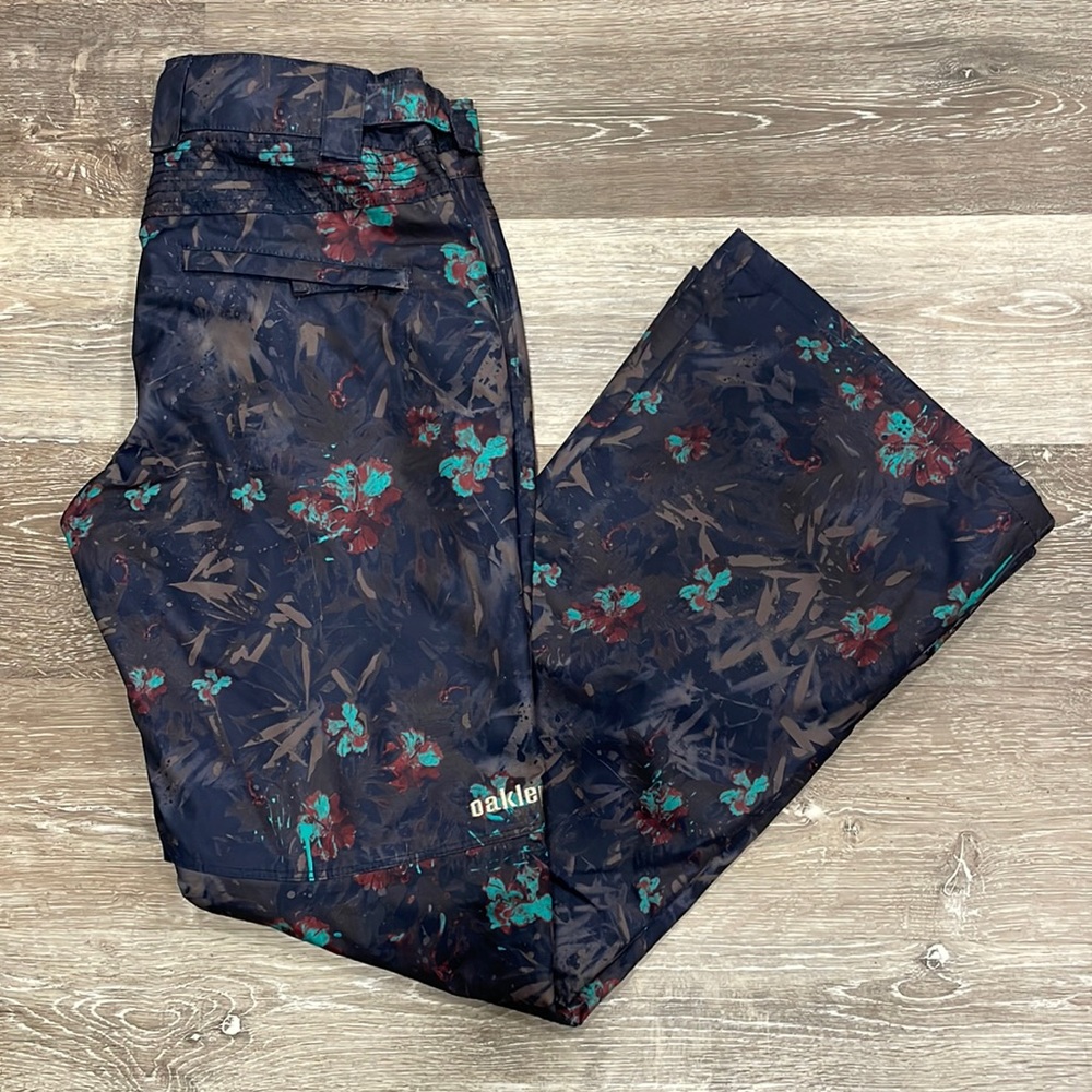 Oakley Biozone Abstract Floral Ski / Snowboard Pants